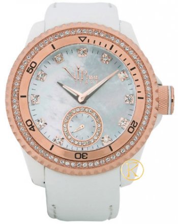 VIP TIME White Mother Of Pearl With Rose Gold VP8020WH