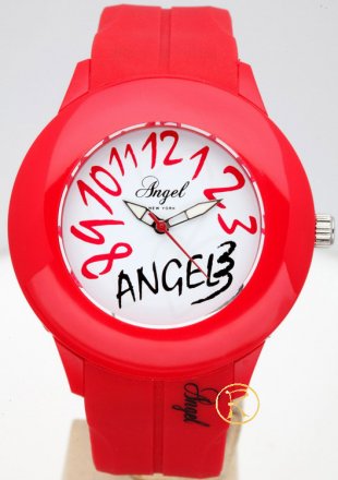 Angel Red Rubber Strap AP1410R