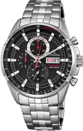 FESTINA chronograph Stainless Steel Bracelet F6844/4