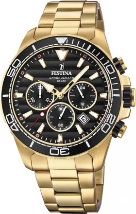 FESTINA Gold Stainless Steel Chronograph F20364/3