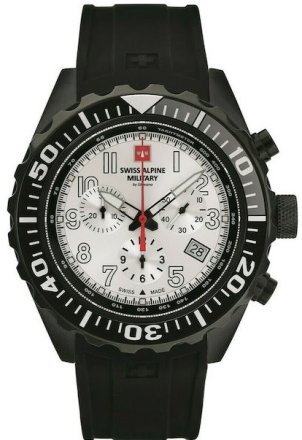 Swiss Alpine Military Navy Chrono SAM7076.9872