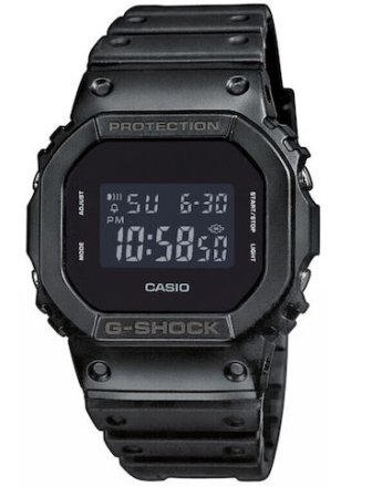 CASIO G-Shock Black Rubber Strap DW-5600UBB-1ER