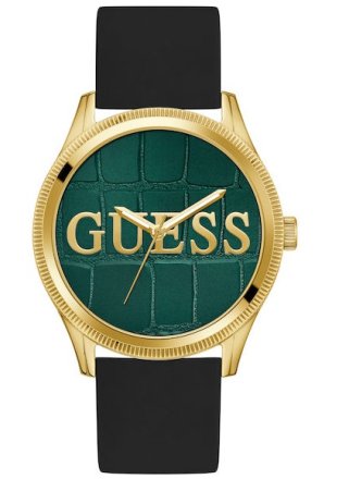 Guess Reputation Black Rubber Strap GW0887G2