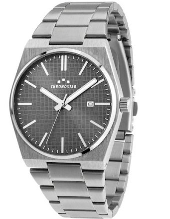 Chronostar Supreme Silver Stainless Steel Bracelet R3753315008