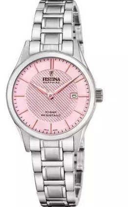 Festina Silver Stainless Steel Bracelet F20068/3