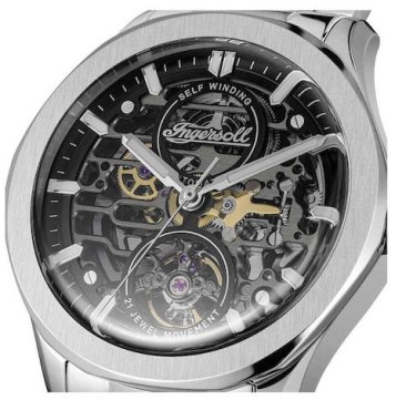 Ingersoll Bronc Silver Stainless Steel Bracelet I16701