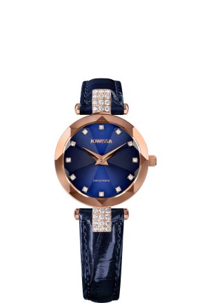 Jowissa Facet Strass Swiss Ladies Watch J5.626.S