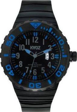 KA:OZ Black Rubber Strap KA-OZ-A87101-3SS5A