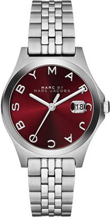 Marc By Marc Jacobs Women's Slim Silver Stainless Steel MBM3320
