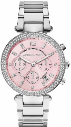 Michael Kors Women's Chronograph Parker Stainless Steel Bracelet MK6105