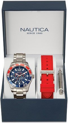 Nautica Stainless Steel Bracelet Box Set NAI16500G