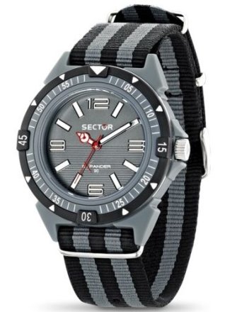 Sector Expander 90 Black-Grey Fabric Strap R3251197026