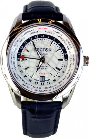 Sector Classic Black Leather Strap R3251585002