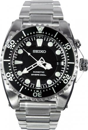 SEIKO Kinetic Divers Stainless Steel Bracelet SKA371P1
