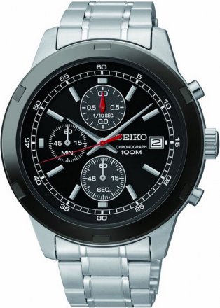 Seiko Chronograph Stainless Steel Bracelet SKS427P1