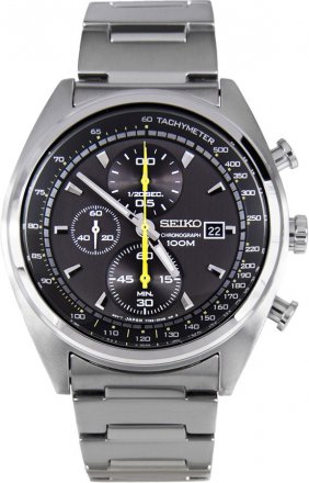 Seiko Chronograph Stainless Steel Bracelet SNDF85P1