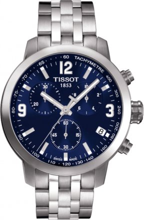 TISSOT SPORT Chronograph PRC200 Blue Dial T055.417.11.047.00