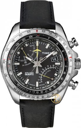 TIMEX Inteligent Quartz World Time Watch T2P101