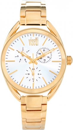 Visetti Ornella Series Rose Gold Stainless Steel Bracelet TI-794GW