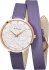 Pierre Lannier Purple Leather Strap 043K909