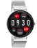 Oozoo Smartwatch Silver Stainless Steel Bracelet Q00135
