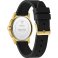 Guess Annette Crystals Black Rubber Strap GW0860L1