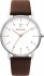 PIERRE LANNIER Brown Leather Strap 202J104
