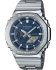 Casio G-Steel Dual Time Chronograph Silver Stainless Steel Bracelet GM-2110D-2BER