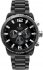 PIERRE LANNIER Black Stainless Steel Chronograph 288A439