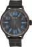 Versus City SS Ip Black Strap Sil 3C7050