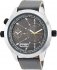 3 Guys Time Grey Leather Bracelet 3G14564
