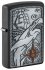 Zippo Black Matte Emblem Attached 48120