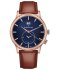 Claude Bernard Classic 2nd Time Zone 62007-37R-BUIR