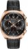BULOVA Curv Rose Gold Black Leather Chronograph 98A156