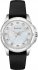 BULOVA Diamonds Mop Black Leather Strap 98S139