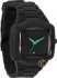 Nixon The Rubber Player Black Teal Watch A139.1060