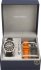 Nautica Sport Chronograph Black Leather Strap A22564G