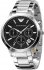 Emporio Armani Men's Chronograph Black Dial Stainless Steel Watch AR2435
