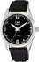 Q&Q Superior Black Leather Strap C20A008PY