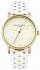DAISY DIXON Candice Gold White Leather Strap DD022WG