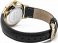 DAISY DIXON Hollie Crystals Black Leather Strap DD076BG