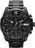 DIESEL Mega Chief Black Stainless Steel Chronograph DZ4283