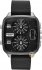 DIESEL Hal 3 Time Zones Black Leather Strap DZ7302