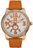 Marc Ecko Crystal The Miami Orange Rubber Strap E13544G1