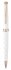Escada Rose Gold Plated White Abstract Floral Ballpoint Pen E90026