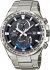 CASIO Edifice World Time Chrono Stainless Steel Bracelet EFR-542D-1AVUEF