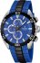FESTINA Chronograph Blue and Black Rubber Strap F16664-6
