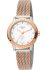 Ferrè Milano Silver Rose Gold Stainless Steel Bracelet FM1L174M0091
