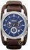 FOSSIL Machine Brown Leather Strap Chronograph FS4793