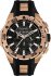 QUANTUM Hunter Rose Gold Black Rubber Chronograph HNG376.451